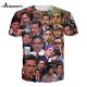 Michael Scott Paparazzi Many Faces T-Shirt Casual Style - 0 - Thumbnail