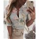 Women Long Half Sleeve Loose Shirts Shirt OL - 0 - Thumbnail