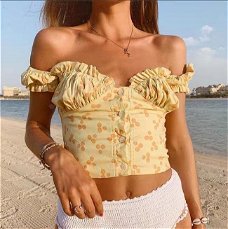summer women tops and bloues sexy blouse crop