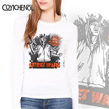 street wars tshirt woman 2020 top large size - 0