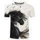 Hot Sale Horse Printed 3D T-Shirt Men Women - 0 - Thumbnail