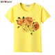 BGtomato Women Flowers Print T Shirt New Summer - 0 - Thumbnail