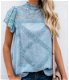 2020 Summer Chiffon Tops Women Blouses Ruffles Plus - 0 - Thumbnail