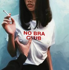 GAAJ No Bra Club Sex T Shirt Women