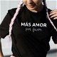 Funny Mas Amor Por Favor Women tshirt Cotton - 0 - Thumbnail