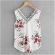 Free Ostrich Women Chiffon Shirt Floral Casual Sleeveless - 0 - Thumbnail