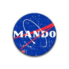 1pcs The Mandalorian Badge Baby Yoda Toy For