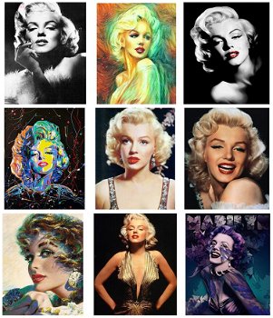 NEW Hot Sale Diamond Painting Marilyn Monroe Full - 0