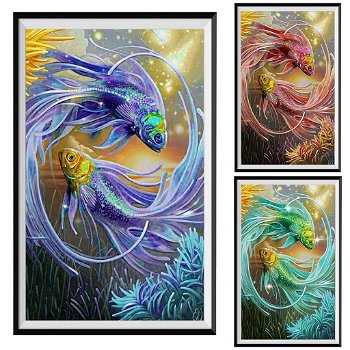 5D Embroidery Paintings Rhinestone Pasted DIY Diamond Painting - 0