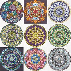 30*30cm 5D DIY Special Shaped Diamond Painting Mandala