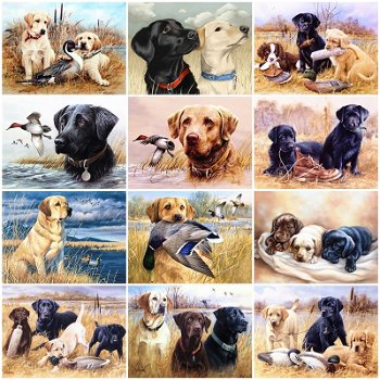 5d Diy Diamond Painting Dog Animal Diamond Embroidery - 0