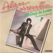 Alan Sorrenti ‎– All Day In Love (Version Anglaise)/Tu Sei L'unica Donna Per Me(Vinyl/Single 7 Inch)