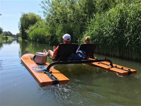 Surf Cat omgebouwd naar 2 persoon zeilboot - 2