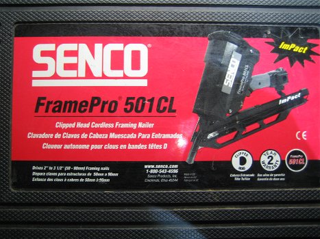 Gastacker merk SENCO type FRAME PRO 501GL werkt uitstekend - 0