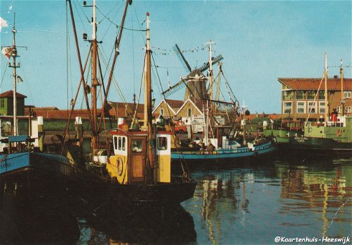 Texel Oude schild haven - 0
