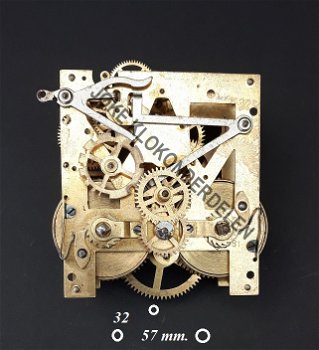 = Regulateur uurwerk = Mauthe =41947 - 0