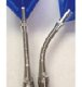 Harrows shaft vibro shaft midi lengte zilver - 1 - Thumbnail