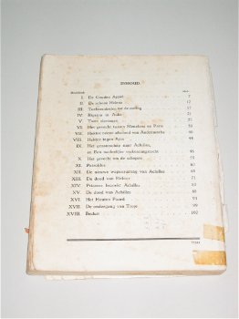 De Strijd Om Troje - Homerus' Ilias - Gulden Sporen Serie Nr 11 - 1955 - 1