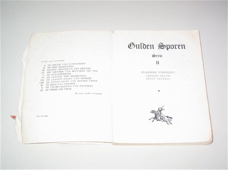 De Strijd Om Troje - Homerus' Ilias - Gulden Sporen Serie Nr 11 - 1955 - 3