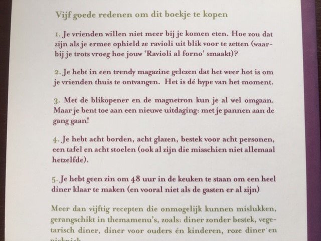 Help! Er komen 8 mensen eten en ik kan helemaal niet koken... - Nicole Seeman - Afbeelding 2