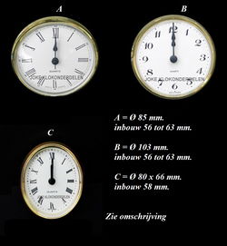 == Quartz Insteek uurwerkje =41162