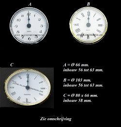 == Quartz Insteek uurwerkje =42161