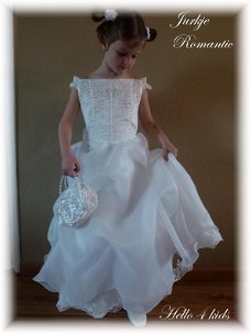 trouwkleedje kleedje bruidsmeisje jurk communie jurk romantic