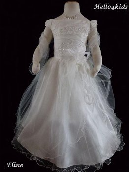 trouwkleedje kleedje bruidsmeisje jurk communie jurk romantic - 4
