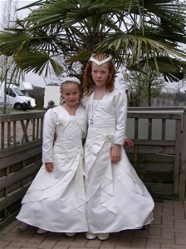 kleedje communie jurk bruidsmeisje kleedje Naomi - 3