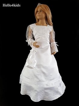 NIEUW communie jurk bruidsmeisje gala jurk prinsessen Lieke - 0