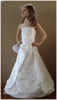 NIEUW communie jurk bruidsmeisje gala jurk prinsessen Lieke - 5