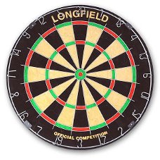 Dartbord Longfield wedstrijdbord nieuw