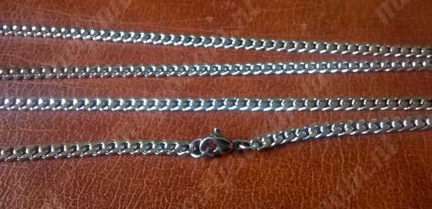 Ketting 316L edelstaal 70cm. 15 euro. Gratis verzenden. - 1