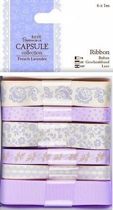 Ribbon 1m(6pcs) - Capsule Collection - French Lavender