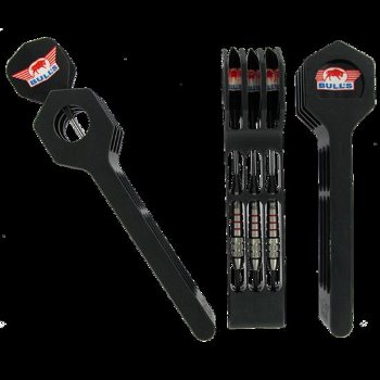 Bull's Dart Quiver Aluminium zwart nieuw - 0