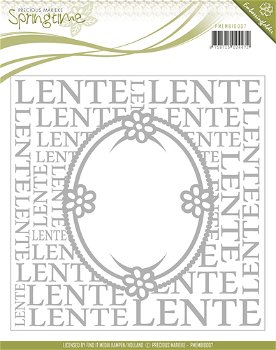 Embossing Folder Precious Marieke - Springtime PMEMB10007 - 0