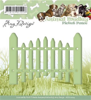 Amy Design Die Animal Medley - Picket Fence ADD10024 - 0
