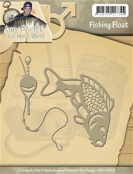 Amy Design Die It's a Mans World - Fishing Float ADD10026 - 0