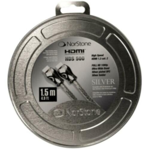 Norstone HDS-500 Silver Reference HDMI kabel 1,5 meter - nr. 1