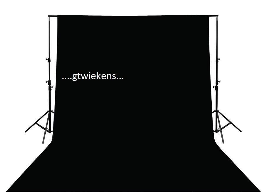 KN-BD32B Studio Achtergrond 190 x 295 cm Zwart Konig - nr. 1