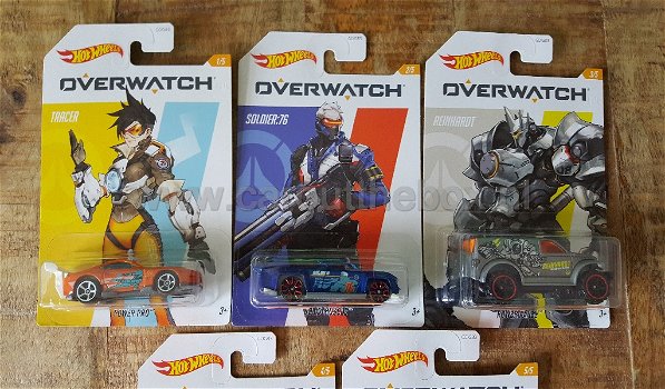 Hotwheels OVERWATCH GAMING serie 1:64 Hotwheels - 1