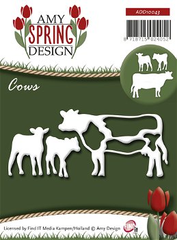 Amy Design Die Spring - Cows ADD10043 - 0