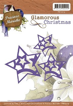 Precious Marieke Glamorous Christmas - Stars PM10019 - 0