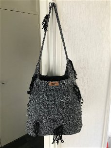 Gehaakte big shopper / schoudertas -  handmade - NIEUW