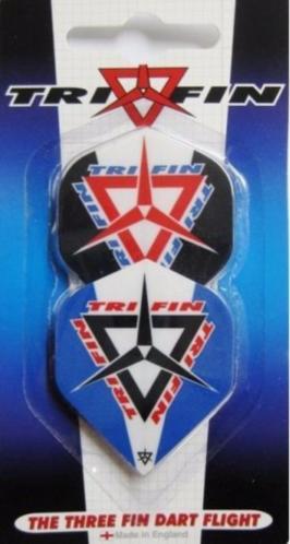 Dart Tri-fin set van 2 flights - nr. 1