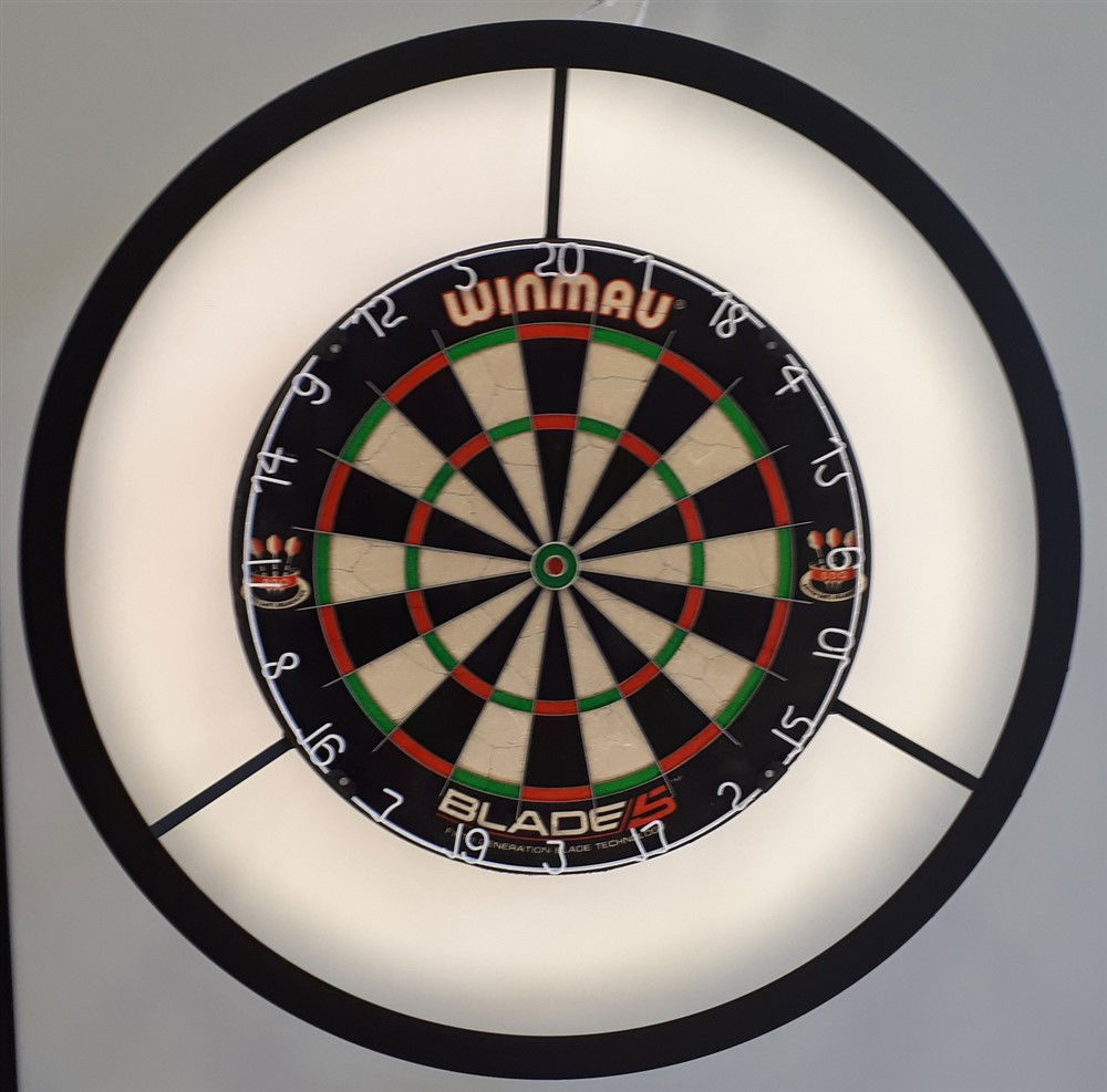 Dartbord led verlichting met afstandsbediening - nr. 1