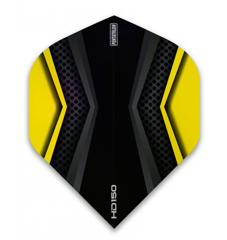 Flight Pentathlon 150 micron zwart geel HD-2023 - nr. 1
