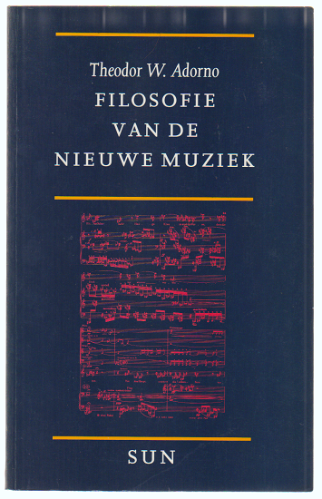 Theodor W. Adorno: Filosofie van de nieuwe muziek - nr. 1