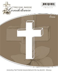 Precious Marieke Die Condolence - Cross PM10023