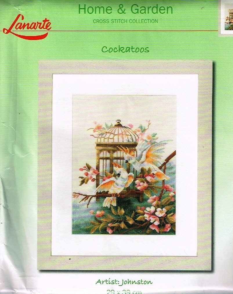 LANARTE BORDUURPAKKET, COCKATOOS 35033 - nr. 1